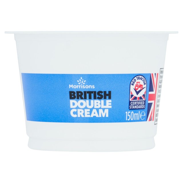 Morrisons British Double Cream 150ml