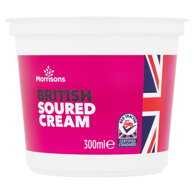 Morrisons British Soured Cream 300ml