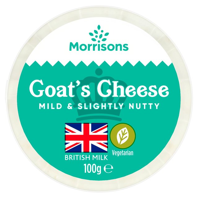 Morrisons British Goat's Cheese  100g