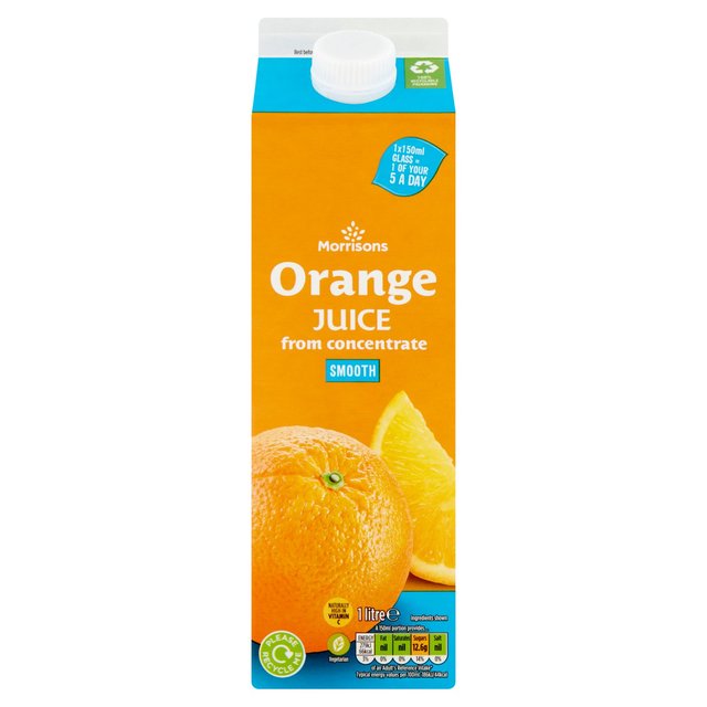 Morrisons Orange Juice from Concentrate 1L