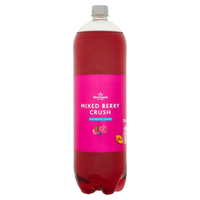 Morrisons No Added Sugar Mixed Berry Crush 2L