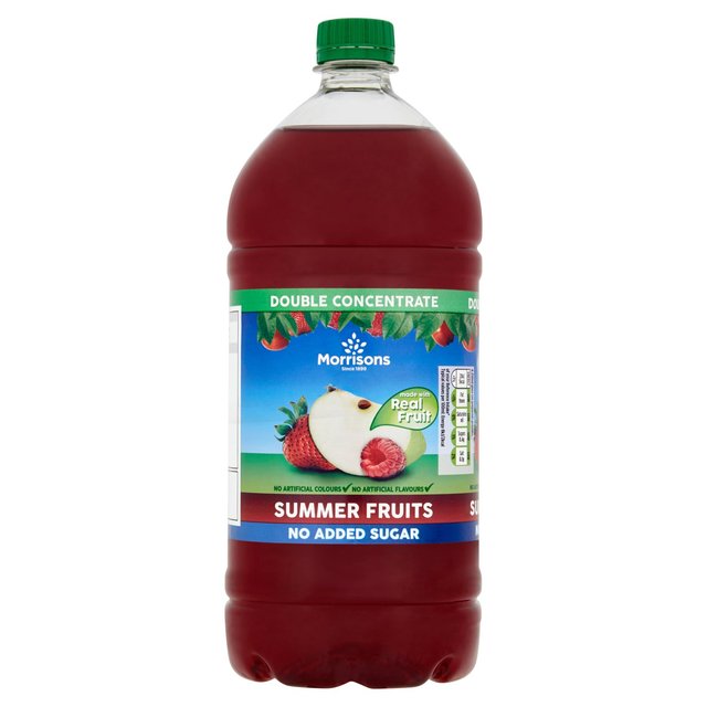 Morrisons No Added Sugar Summer Fruits Squash 1.5L