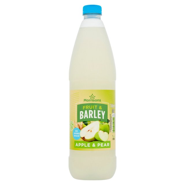 Morrisons No Added Sugar Apple & Pear Fruit & Barley Squash 1L