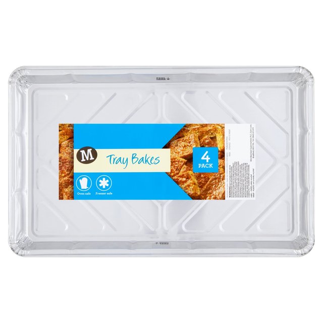 Morrisons Foil Tray Bakes 4 Pack 4 per pack