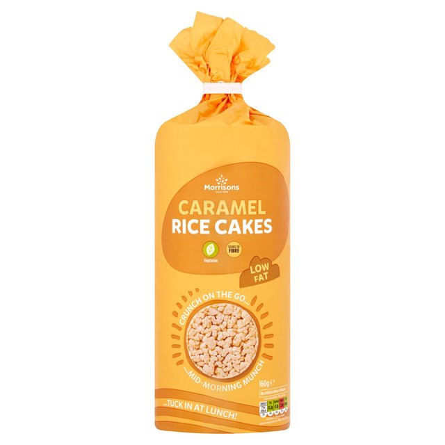 Morrisons Caramel Rice Cakes 160g