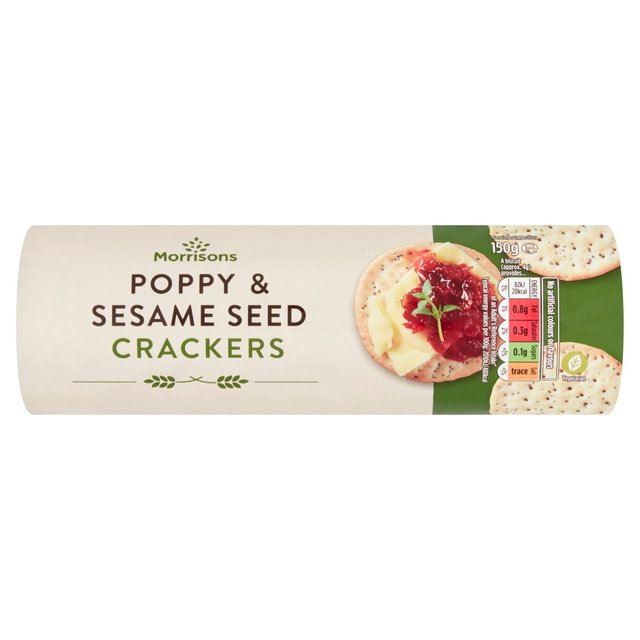 Morrisons Poppy & Sesame Thins  150g