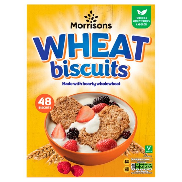 Morrisons Wheat Biscuits 48 per pack