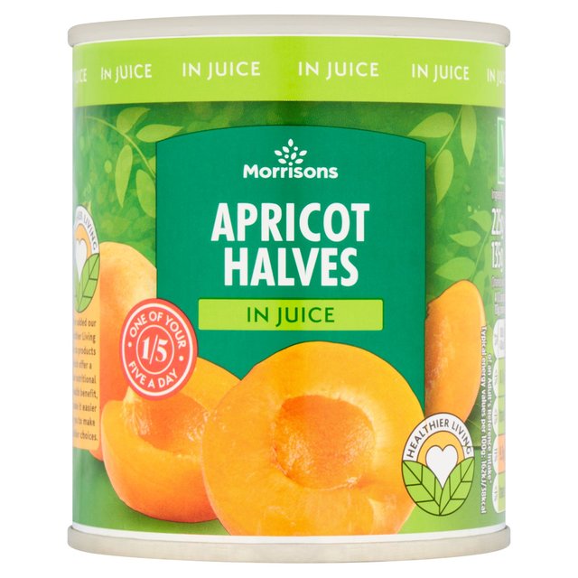 Morrisons Apricot Halves in Juice (135g) 135g