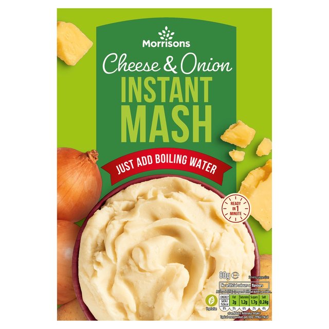 Morrisons Instant Cheese & Onion Mash (80g) 80g