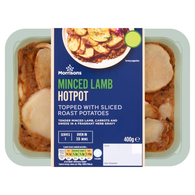 Morrisons Minced Lamb Hotpot 400g