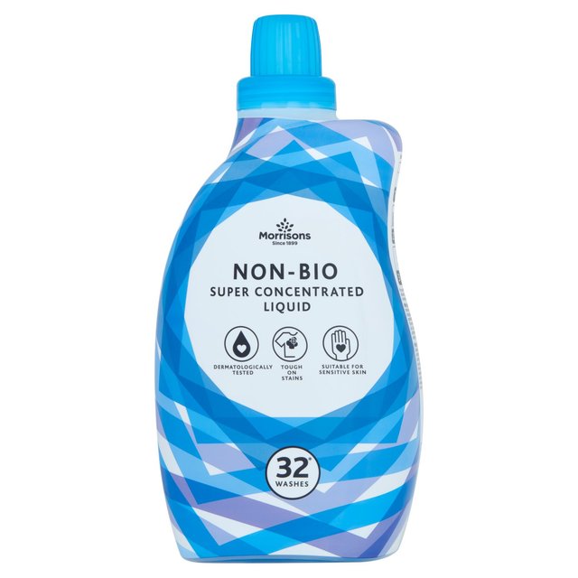 Morrisons Non-Bio Super Concentrated Washing Liquid 32 Washes 0.96L