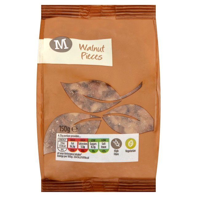 Morrisons Walnut Pieces  150g