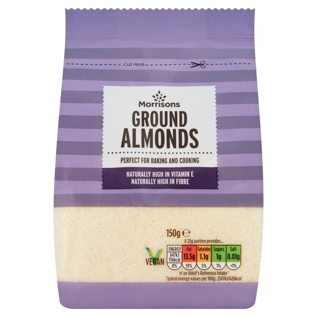 Morrisons Ground Almonds  150g