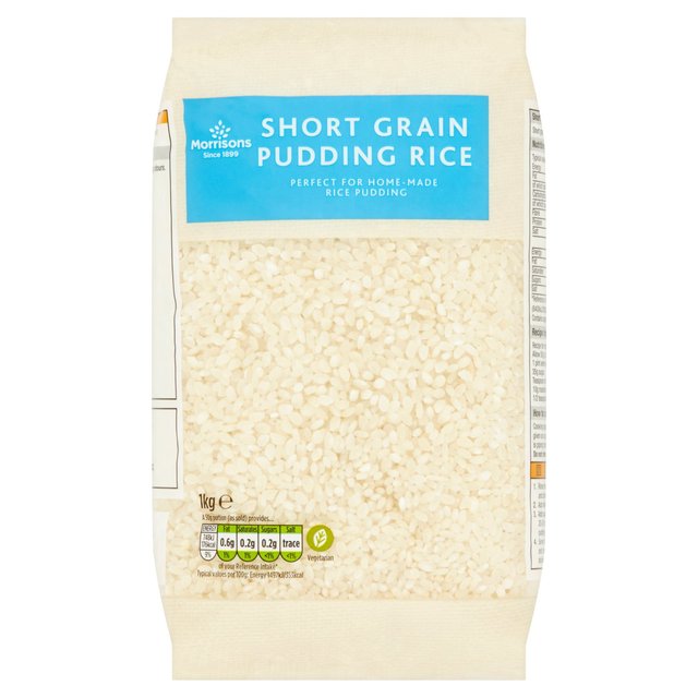 Morrisons Short Grain Rice Pudding Rice 1kg