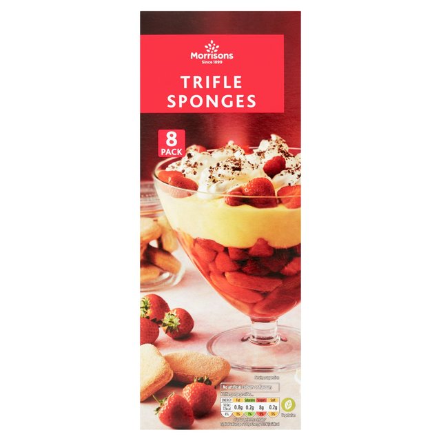 Morrisons Trifle Sponges 8 per pack