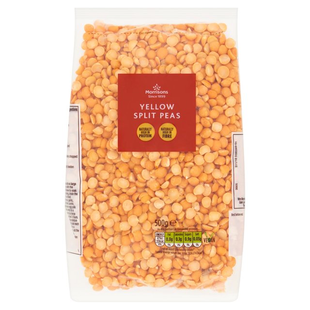 Morrisons Wholefoods Yellow Split Peas 500g