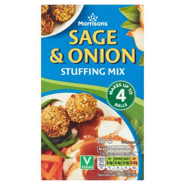 Morrisons Sage & Onion Stuffing     85g