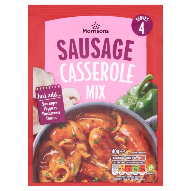 Morrisons Sausage Casserole Sauce Mix  40g