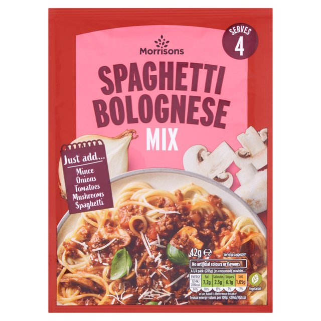 Morrisons Bolognese Sauce Mix  42g