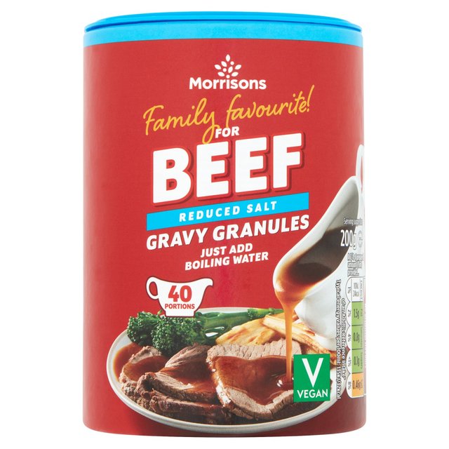 Morrisons Reduced Salt Gravy Granules  200g