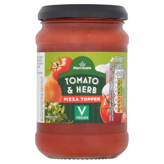 Morrisons Tomato & Herb Pizza Topper  265g