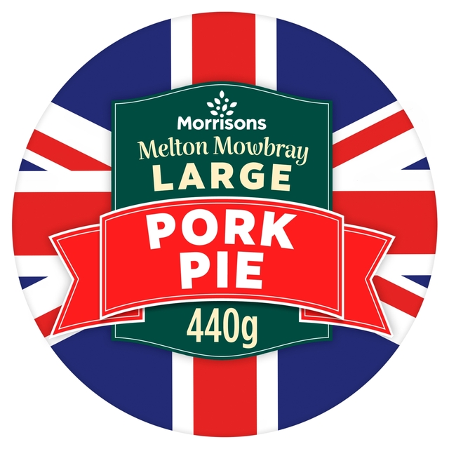 Morrisons Large Melton Mowbray Pork Pie  440g