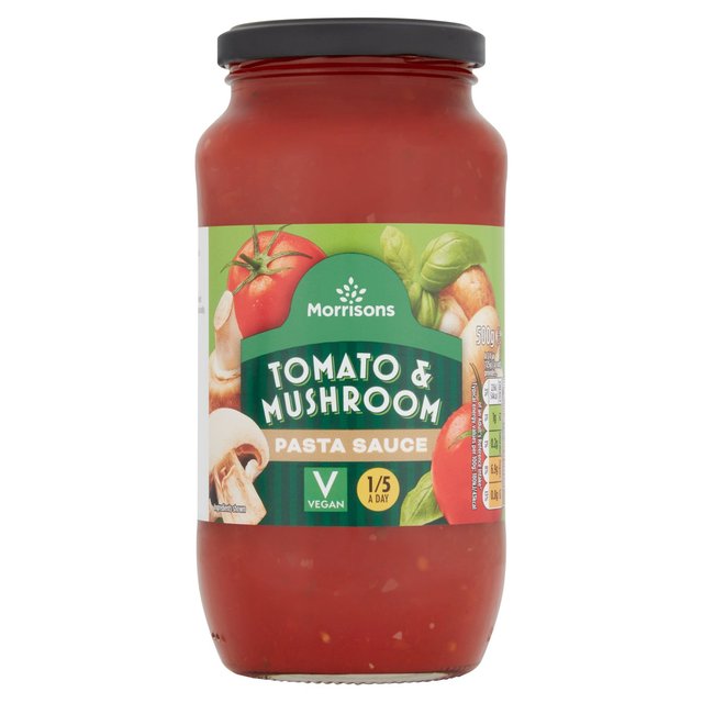 Morrisons Tomato & Mushroom Pasta Sauce  500g