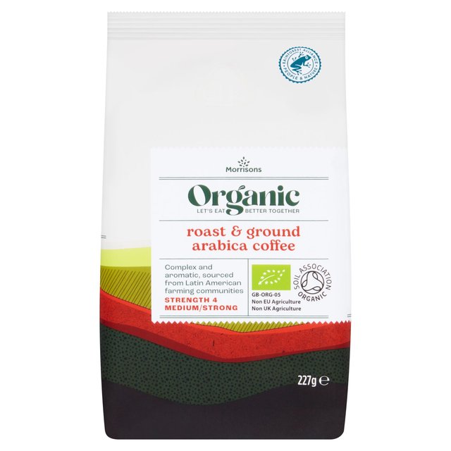 Morrisons Organic Ground Coffee 227g