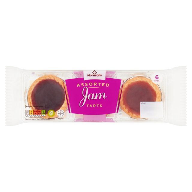 Morrisons        Assorted Jam     Tarts  6 x 1 per pack