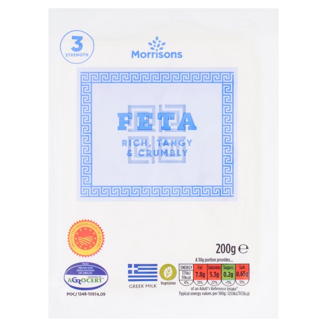 Morrisons Greek Feta        200g