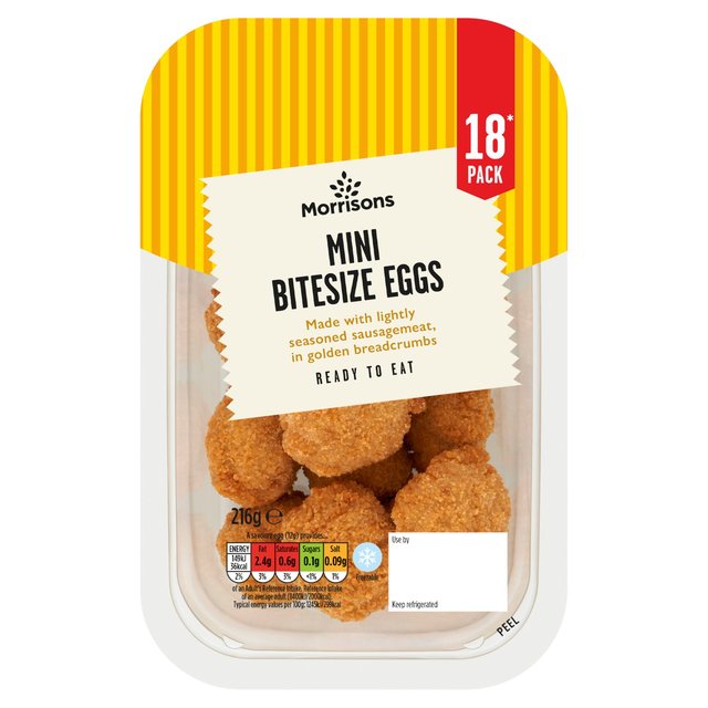 Morrisons 18 Mini Scotch Eggs 216g