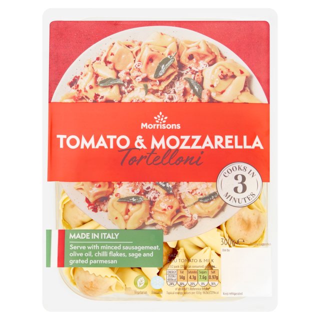 Morrisons Tomato & Mozzarella Tortelloni 300g