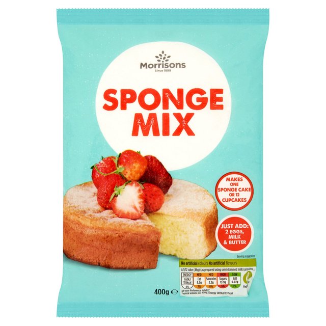 Morrisons Plain Sponge Mix 400g