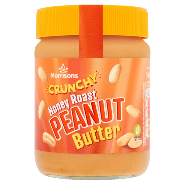 Morrisons Honey Roast Crunchy Peanut Butter  340g