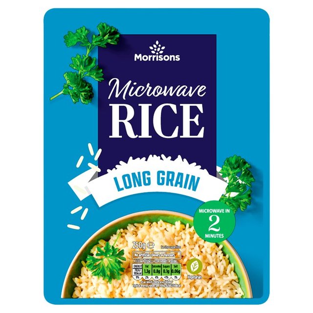 Morrisons Long Grain Micro Rice  250g