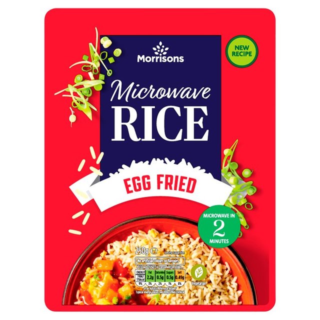 Morrisons Egg Fried Micro Rice  250g