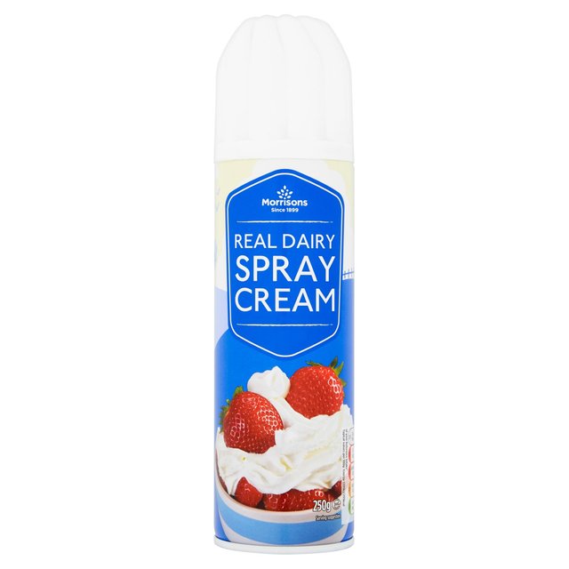 Morrisons Real Dairy Squirty Cream  250g