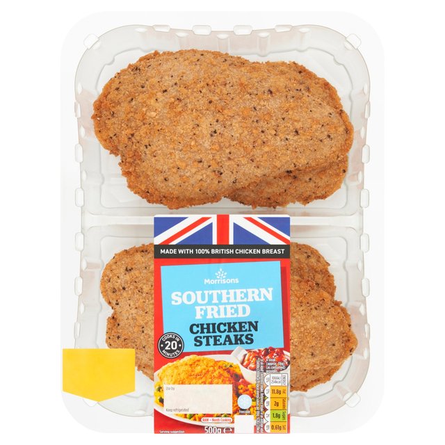 Morrisons 4 Southern Fried Chicken Steaks 500g