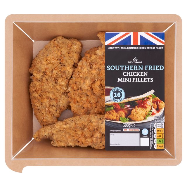 Morrisons Southern Fried Chicken Mini Fillets  300g