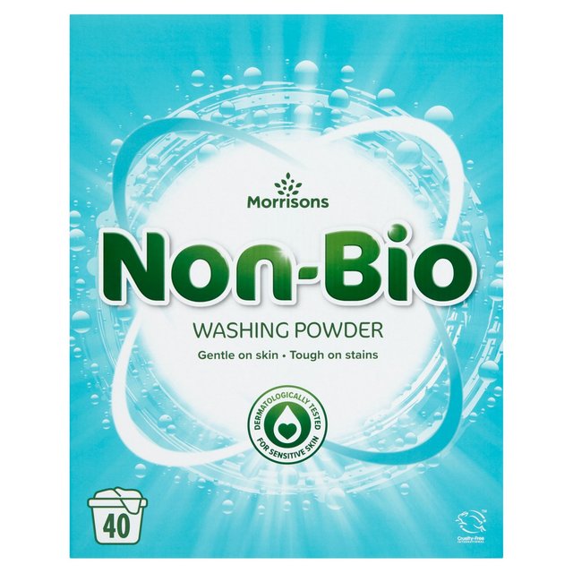 Morrisons Non-Bio Washing Powder 40 Washes  2.6kg