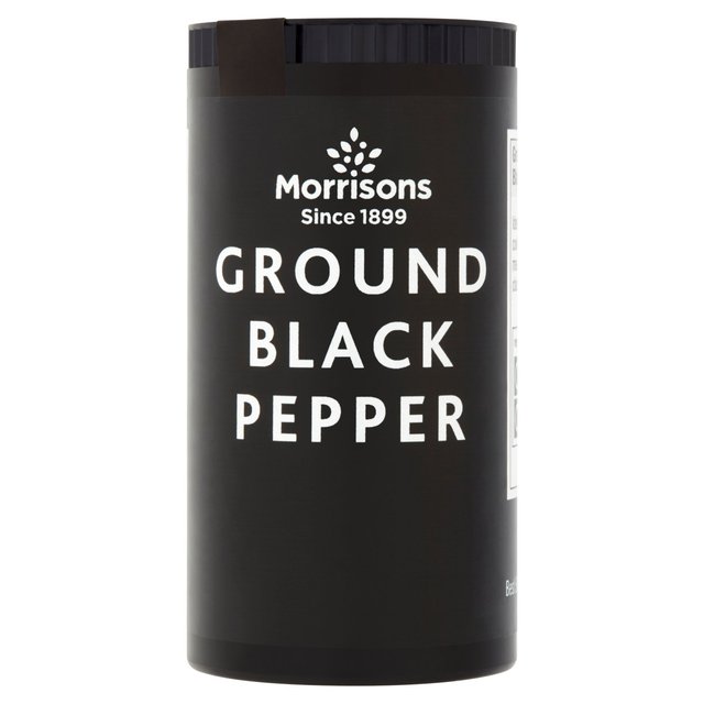 Morrisons Ground Black Pepper 25g