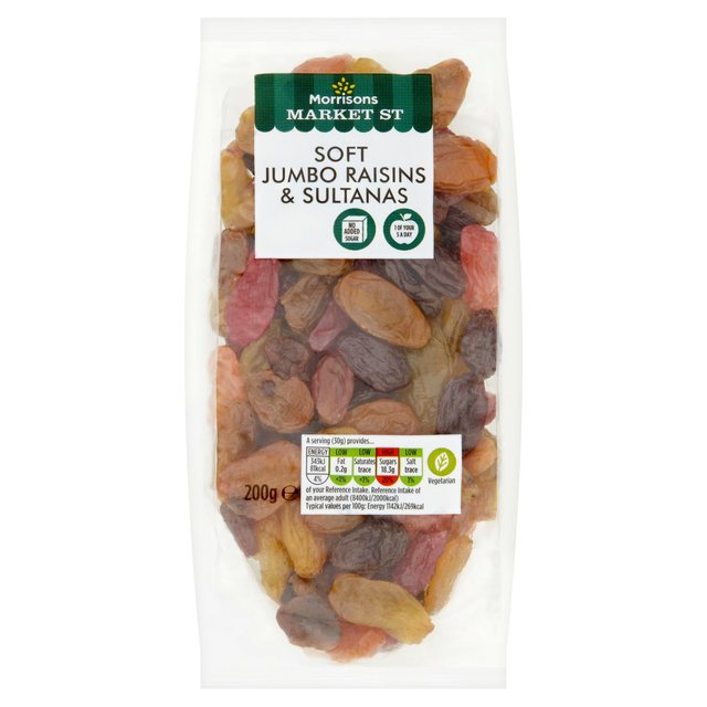 Morrisons Soft Raisin Mix  200g