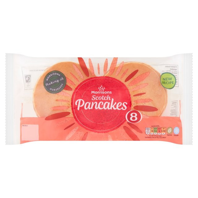 Morrisons Scotch Pancakes   8 per pack