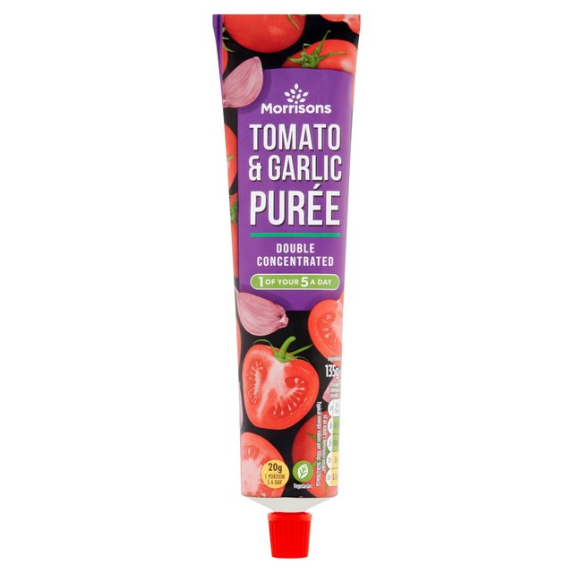 Morrisons Tomato Puree with Garlic (135g) 135g