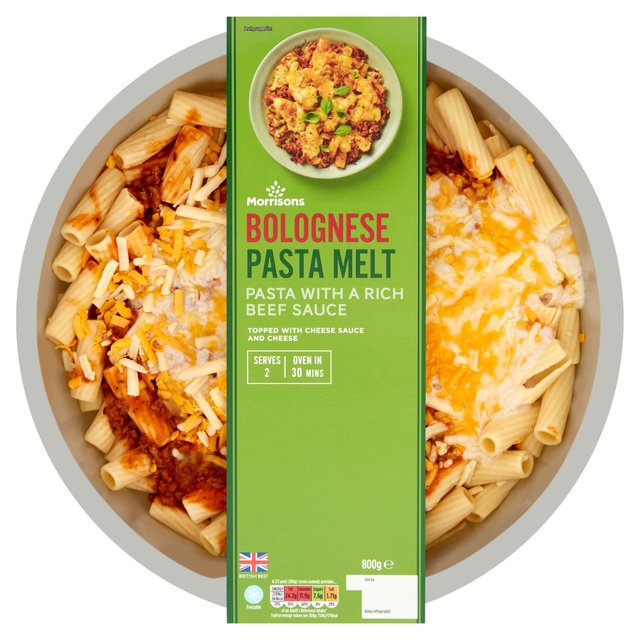 Morrisons Bolognese Pasta  Melt  800g