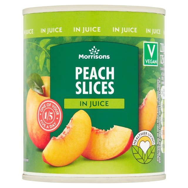 Morrisons Peach Slices In Juice (220g) 130g