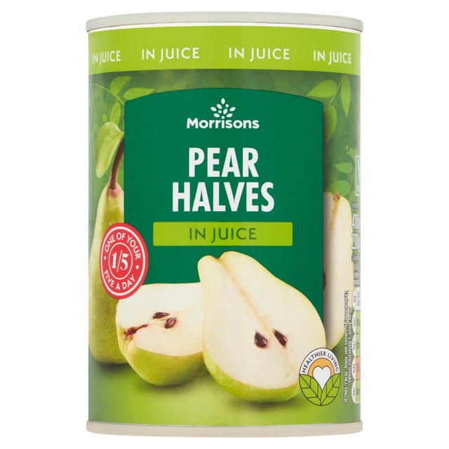 Morrisons Pear Halves In Juice (410g) 230g