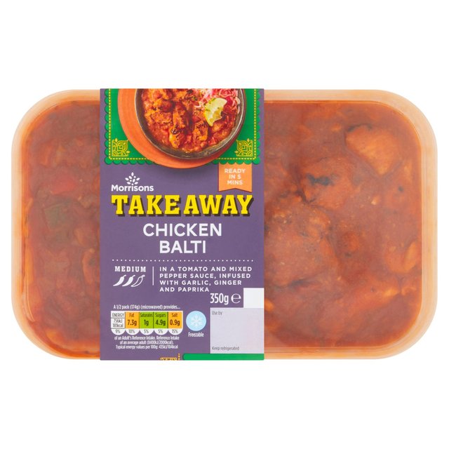 Morrisons Takeaway Indian Chicken Balti 350g