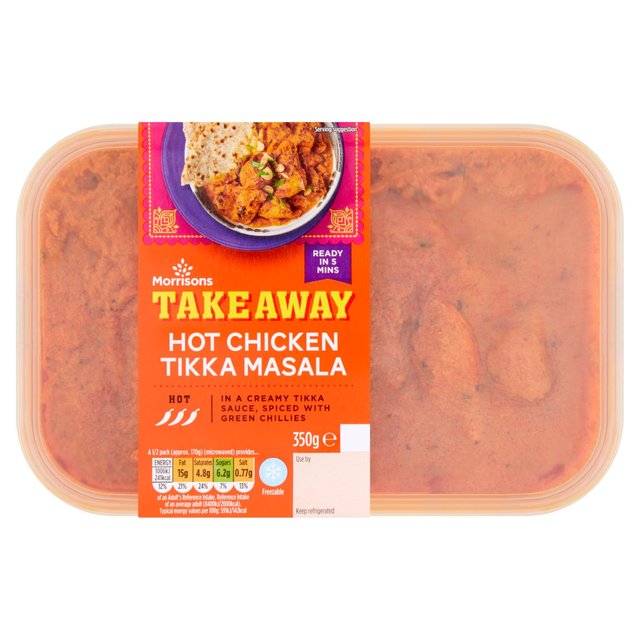 Morrisons Takeaway Indian Hot Chicken Tikka Masala 350g