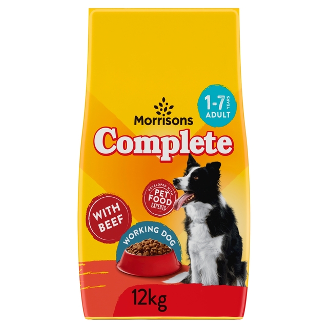 Morrisons Working Dog Complete Beef & Vegetables 12kg